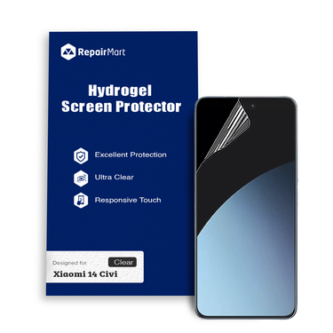 Xiaomi Mi 14 CIVI Compatible Premium Hydrogel Screen Protector With Full Coverage Ultra HD